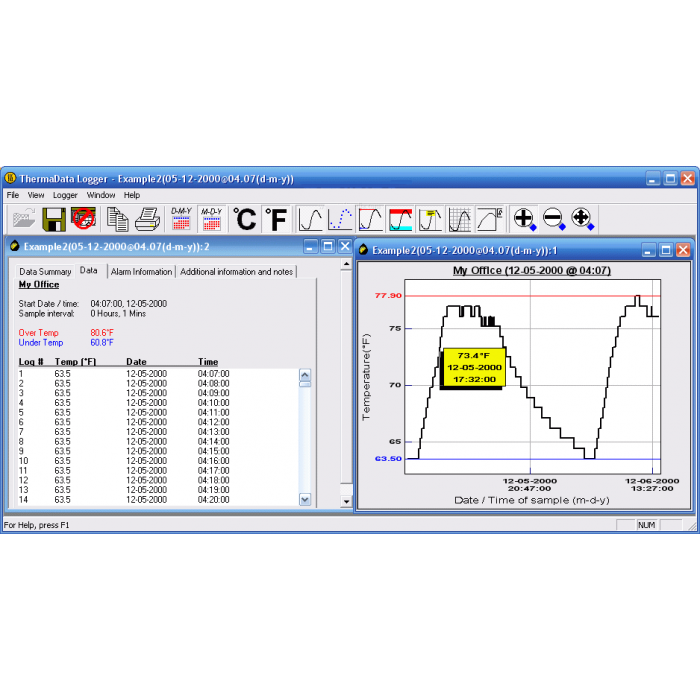 Humidity & Temperature Logger Thermadata ARW-HTB / ARW-HTD - ARWmisure